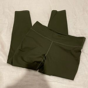 Olive green fabletics leggings